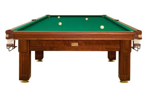 Бильярдный стол для снукера "Спортклуб" (10 футов, дуб, сланец 38мм)
