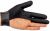 Перчатка для бильярда на левую руку черно-белая, серия Renzline, коллекция Renzo Longoni Player